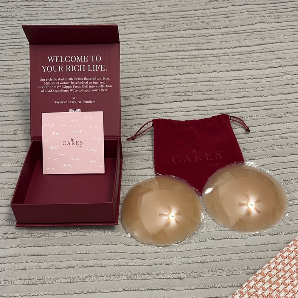 Cake Beige Silicone Nipple Covers